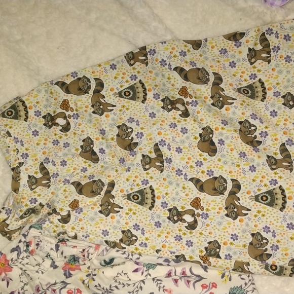 Gap dress flower pattern 3/4 sleeves size 3T and Disney dress nature pattern 3T - Picture 6 of 17